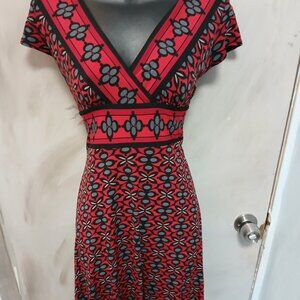 Maggy London V neck Dress